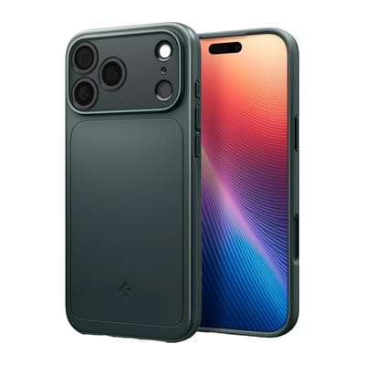 Spigen Thin Fit MagFit Hoesje Geschikt voor iPhone 17 Pro Max - Back Cover Compatibel met MagSafe - Groen