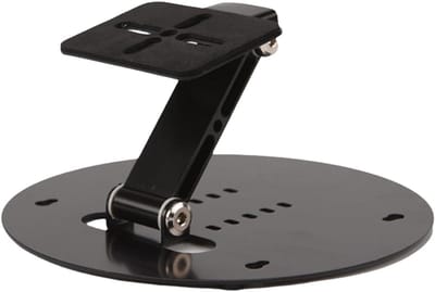 Projector Standaard - Projector Houder - Entertainment Thuis - 180 Graden Verstelbaar - 17.5 x 17 x 3 cm - Zwart
