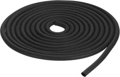 Schuimrubberen afdichtstrip - Rond EPDM rubber - Doe-het-zelf afdichting - Vorstbestendig en onbreekbaar - 7mm diameter 35m