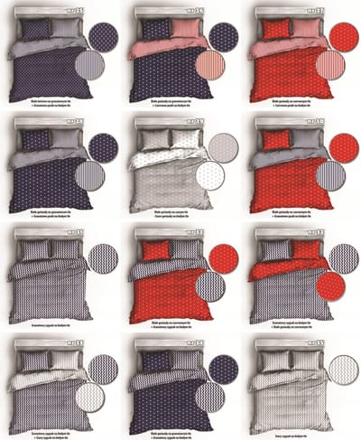 Merkloos Kinderledikant Laken Set 90x120 cm - 100% Katoen