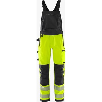 Fristads High vis Green Amerikaanse overall stretch klasse 2 1031 GSTP - Hi-Vis geel/zwart - C146