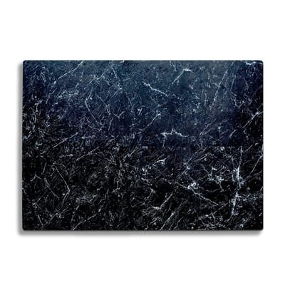 Glassnijplank - Marmeren Motief - Glazen Snijplanken - 35×25 cm - 4 mm
