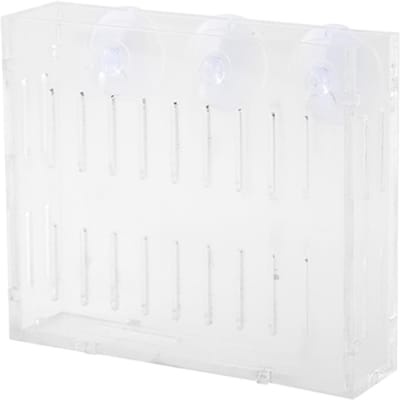 Aquarium Plant Watergras Cup Landschapsplanten Kweekbassin Cup met Zuignappen white