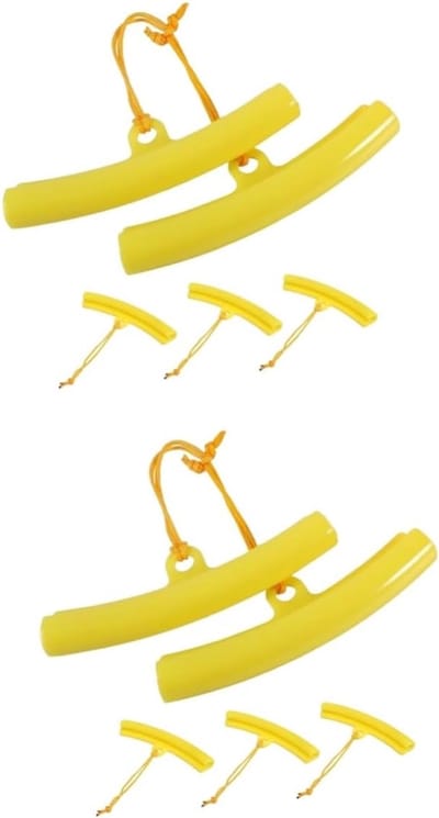 Velgbeschermers Set - Bandenwissel Hulpmiddel - Banden Wisselen - Voorkomt Krassen - 2 Stuks - Geel