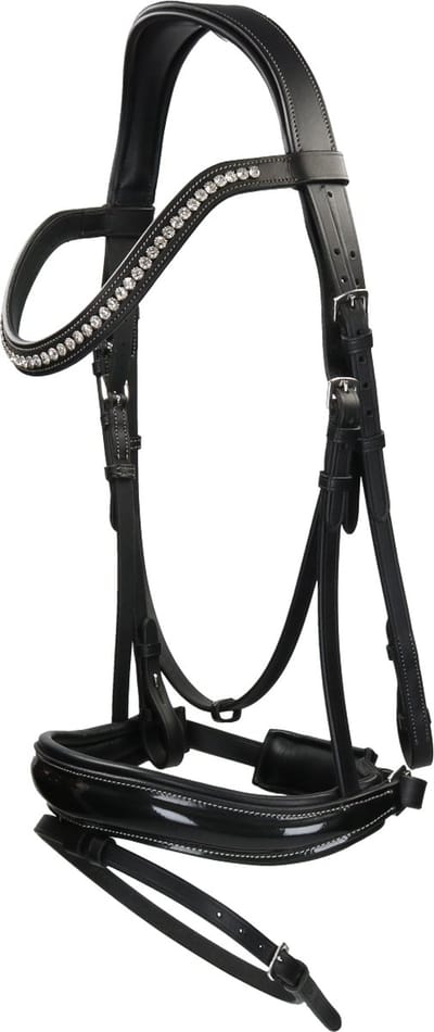 Horsegear Hoofdstel Horsegear Hggreylin Zwart