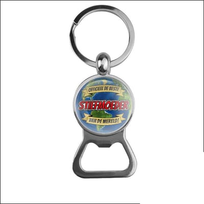 Bieropener Glas - Officieel De Beste Stiefmoeder Van De Wereld