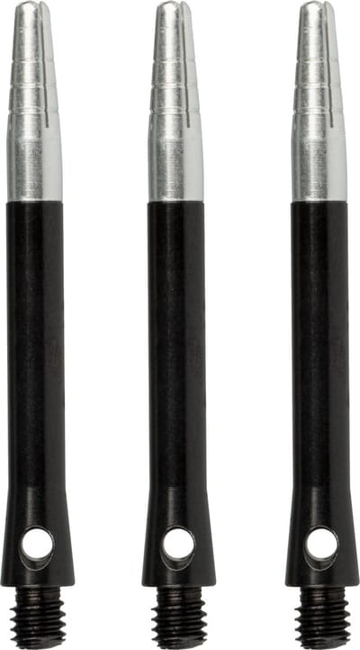 Faver Aluminium Dart Shafts - Roterende Top - 3 stuks - lengte 5,5 cm