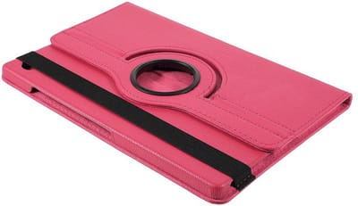 Hoes geschikt voor Samsung Galaxy Tab A9 Plus – Arara draaibaar tablethoes – Pink