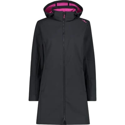 Dames parka met rits en capuchon CMP