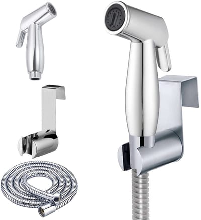 Dailygoods- Bidet Handdouche - Multifunctioneel - Handdouchehouder - 160cm Slang - Waterbesparend - Eenvoudige Montage