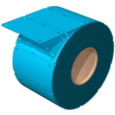 Weidmüller 2519140000 SFX 30/60 MM BL Kabelmarkering Montagemethode: Rijgen Markeringsvlak: 30 x 60 mm Blauw Aantal markeringen: 300 300 stuk(s)