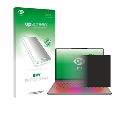 upscreen - privacy screenprotector voor Lenovo Yoga 9i 2-in-1 Gen 10 Aura Edition 14" - Folie Beschermfolie Blauwlichtfilter