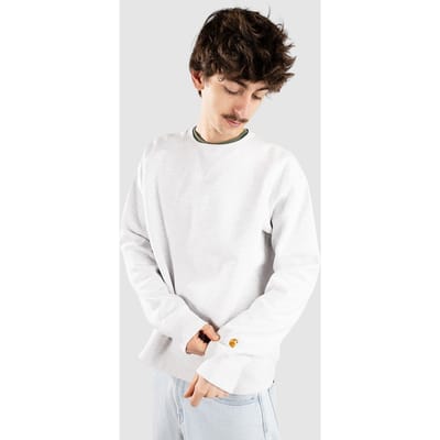 Carhartt WIP Chase Sweater grijs