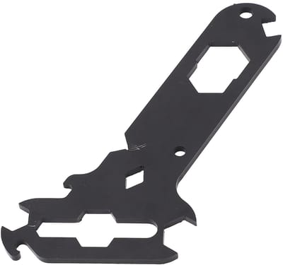 Dailygoods- Sleutel 14-in-1 Multifunctioneel - Riggergereedschap - Draadstripper - Moeropener - Compact Formaat - Duurzaam Staal - Multitool