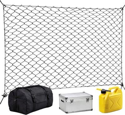 Lomera Bagagenet Auto - Kofferbaknet - Elastisch Bagagenet - Elastisch Kofferbaknet - Kofferbak Net - Autonet Kofferbak - Bagagenet Kofferbak - Kofferbak Organizer Net - Auto Opbergnet