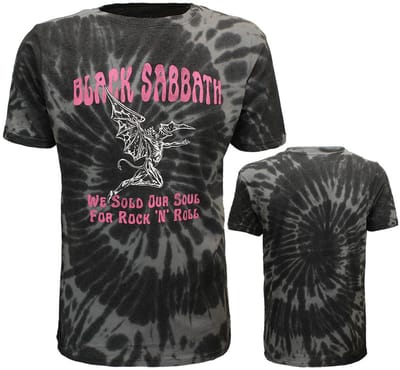 Black Sabbath We Sold Our Soul To Rock N Roll T-Shirt - Officiële Merchandise - M