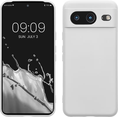 kwmobile telefoonhoesje geschikt voor Google Pixel 8 - Hoesje voor smartphone - Precisie camera uitsnede - TPU back cover in wit
