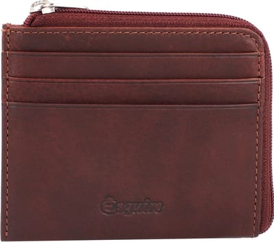 Esquire Oslo creditcard etui RFID leer 10,5 cm - 6 Sleuven - braun