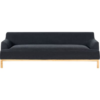 SOSJO - Driezitsbank - Zwart - Polyester