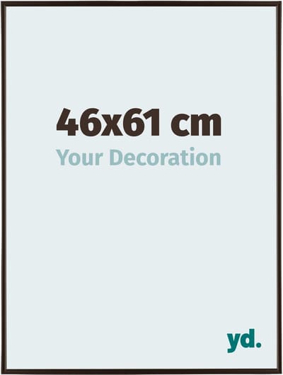 Your Decoration - Fotolijst 46x61 cm - Kunststof - Antraciet - Evry