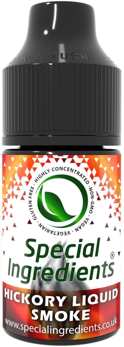 Vloeibare Rook - 1 l - Hickory Liquid Smoke - Vloeibaar Rookaroma - Moderne Gastronomie - Moleculair Koken - Hersluitbare Fles - Recycled Plastic