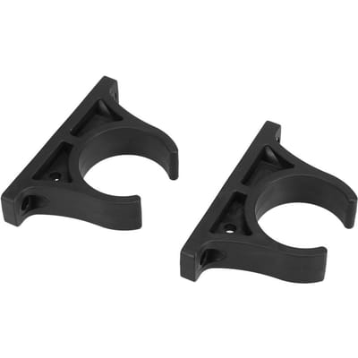 Pak van 4 Kajak Peddel Clips Plastic Peddel Roeispaan Houder Clips Keeper voor Kajak Kano Roeiboot black