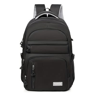 Rugzak - schooltas - Reisrugzak met Laptop- & Schoenenvak – Grote Capaciteit – Lichtgewicht – Voor Werk, School & Reizen – Unisex Rugtas Zwart