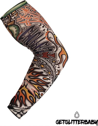GetGlitterBaby® - Tattoo Sleeve / Tijdelijke Tattoos Arm / Nep Tatoeage Mouw / Fake Temporary Neppe Tatoe Kous Tattoo