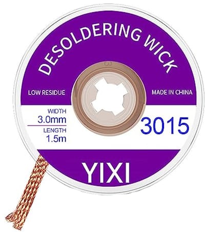 Desoldeerdraad - No-Clean Solder Wick en Soldeeraccessoires voor Het Verwijderen van Soldeer