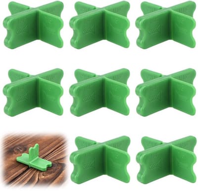 Dailygoods- Dekafstandshouder 8 Stuks - Duurzaam Abs - Plank
