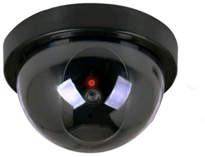 Dummy Camera-Beveiligingscamera - Nep Camera - Buiten & Binnen - Alarm - Led - Zwart