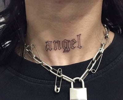 Hiden - Tijdelijke Tattoo Sticker - Nep Tattoos - Waterbestendige Tattoos - Niet-permanente Tattoos - Angel - 3 stuks