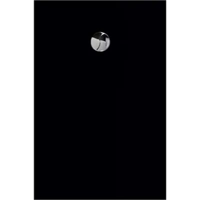 Allibert - Douchebak - Karbon 120 X 80 Cm - Polybeton - Zwart
