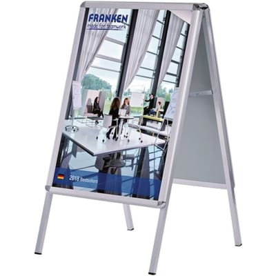 Stoepbord A2 poster In- & Outdoor aluminium Franken