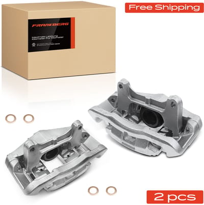Frankberg 2x remklauw voor links/rechts voor VW Passat Audi A3 Skoda