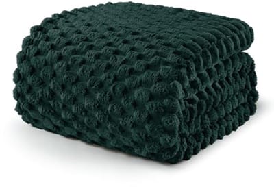 Zachte fleece deken - Twin size jacquard beddeken 152 x 203 cm - Perfect voor elk seizoen
