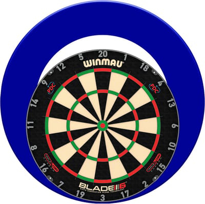 Winmau Blade 6 Triple Core + Surround - Dartset Blauw