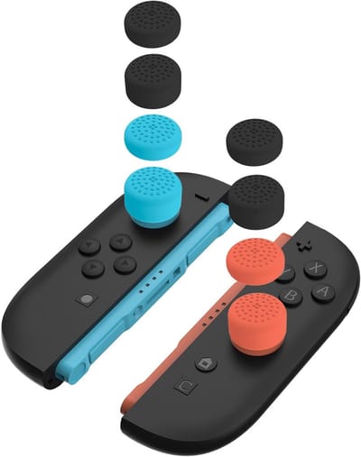 Verbeterde gripset voor Nintendo Switch 2 - 8 stuks siliconen duimgrepen voor betere controle en comfort tijdens het gamen