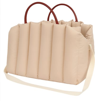 Topmast Hondentas Reistas Brilliant Beige 55 cm