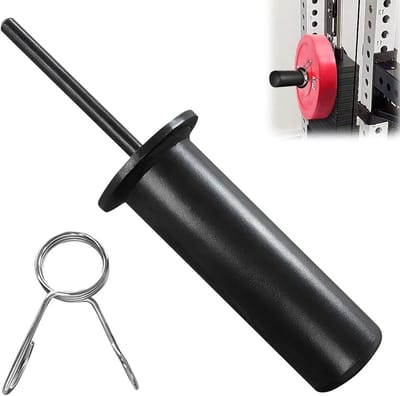 Extra Gewicht Vervangingspen van Metaal met Retaining Ring - 110 mm Lang, 10 mm Diameter voor Fitnessapparatuur en Krachtstation