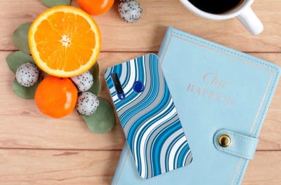 Honor 20 Lite TPU bumper Waves Blue