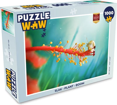 Puzzel Slak - Plant - Boom - Legpuzzel - Puzzel 1000 stukjes volwassenen