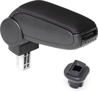 Cargoods armsteun geschikt voor Mini One, Cooper, Cabrio, R55, R56, R57 vanaf 2006 tot 2014 - zwart stof - op maat