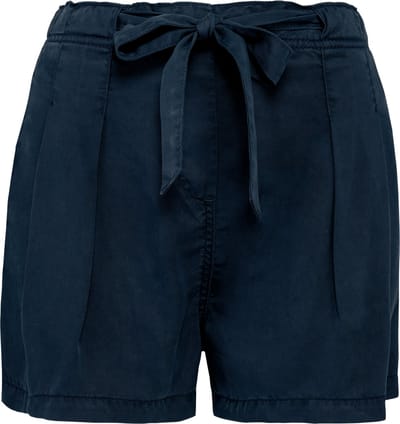 Native Spirit Ecologische verwassen damesshort van lyocell NS725 - Washed Navy Blue - L