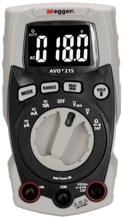 Digitale Multimeter - Meetapparaat - Elektrische Metingen - Zakformaat Robuust - 4000 Weergave