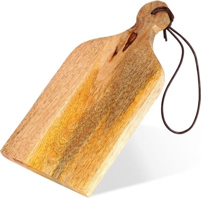 Snij- en Serveerplank Houten 19,5x10 cm - Snijplank - Keukenplank - Keuken - Tapasplank - Borrelplank