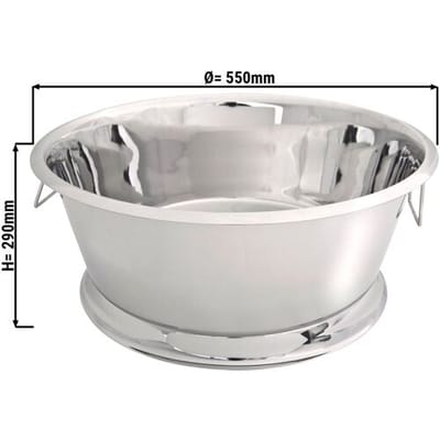 GGM Gastro Weinkühler - Ø 550mm - Silber