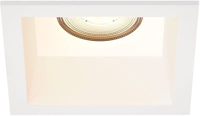 Ledvion – LED Inbouwspot Vierkant 85x85mm – Wit – Dimbaar – GU10 – 2700K – 3W – IP20