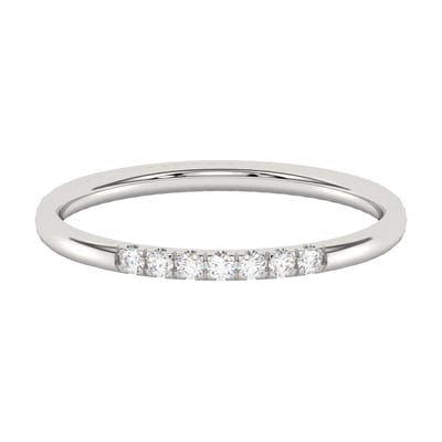 Diam Addict Ring 585 Weißgold mit im Labor gezüchteten Diamanten
