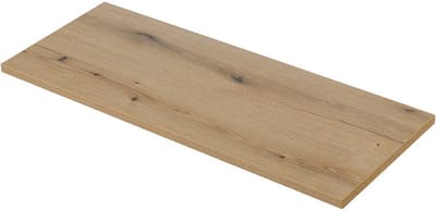 Wastafelonderkast met lades en deuren Newport 59x120x40 cm eikenkleurig [en.casa]